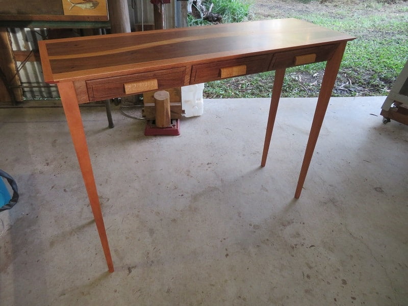 Three Drawer Side Table