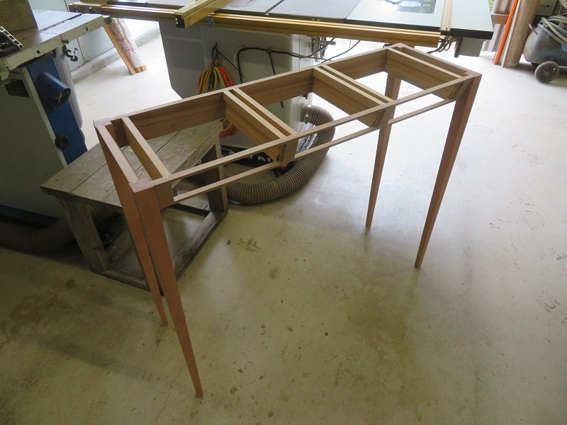 Three Drawer Side Table