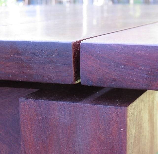 Outdoor dining table